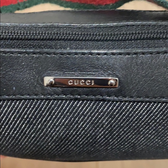 Gucci Denim Web Pochette - Picture 3 of 16